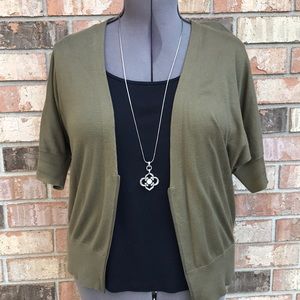 LOFT Short Sleeve Cardigan